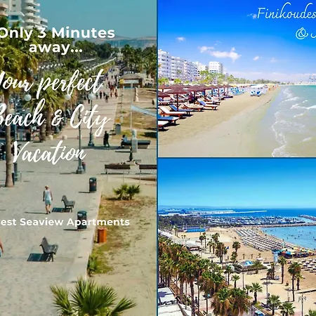 Rated - Premium Seaview 2-bdr-apt In Tallest Building In - 2 Min Walk To * Larnaca